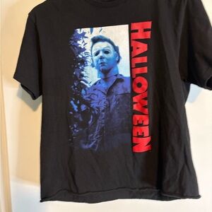 Black Halloween Graphic T-Shirt